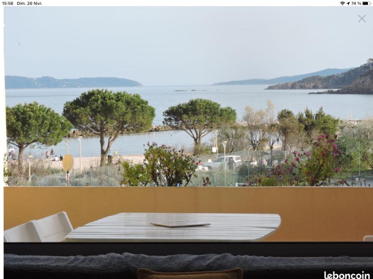 Appartement Pieds Dans L'Eau Vue Mer Bormes Les Mimosas Экстерьер фото