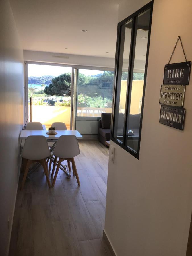Appartement Pieds Dans L'Eau Vue Mer Bormes Les Mimosas Экстерьер фото